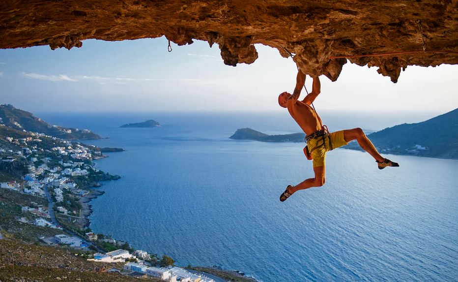 rock climbing